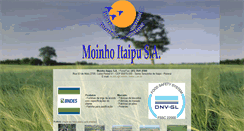 Desktop Screenshot of moinho-itaipu.com.br